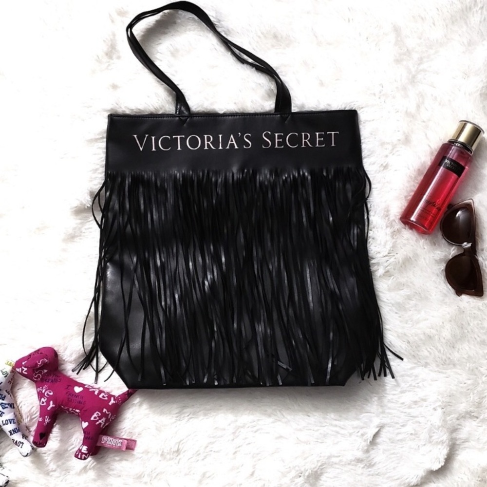 Victoria Secret fringe tote
